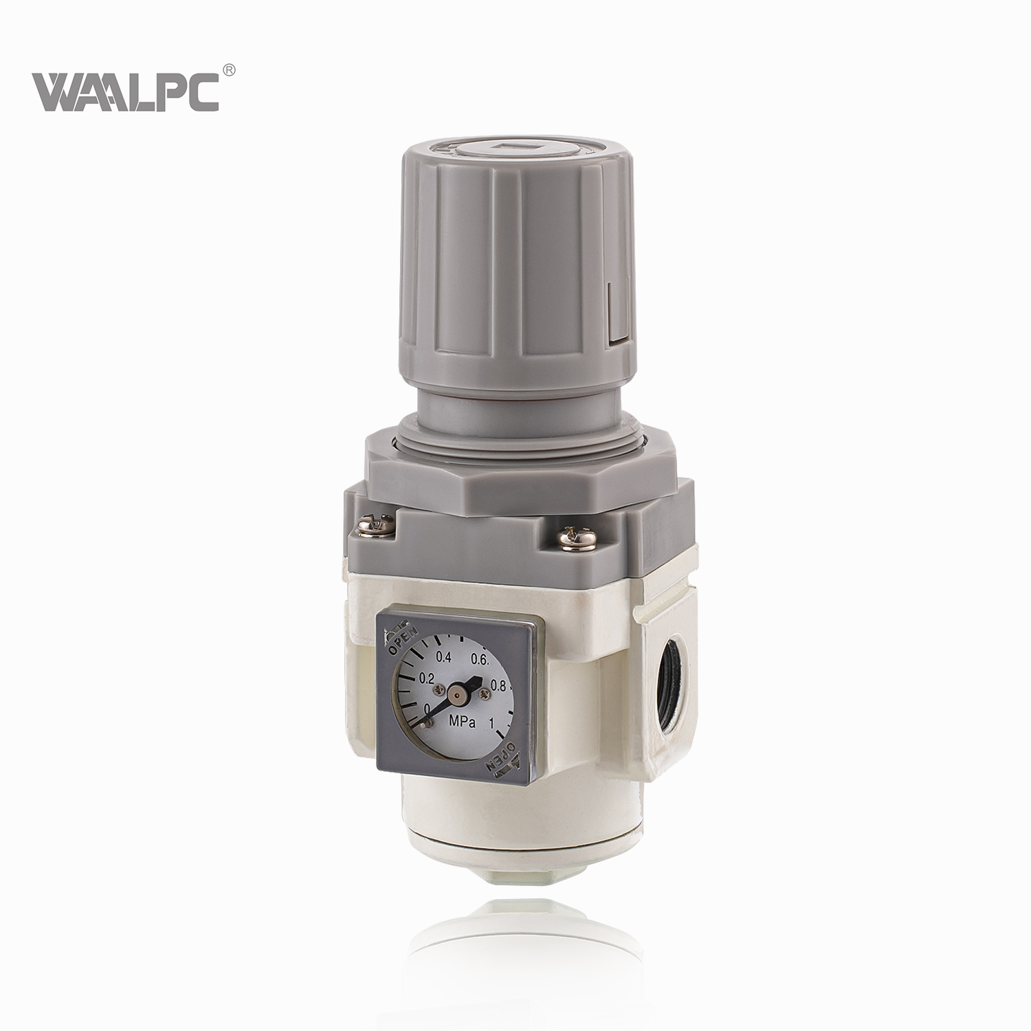 SMC Type Air Pressure Regulating Valve Built in Gauge Regulator with RoHS for Automation Equipments NAR3000 White 1/4'' 3/8''