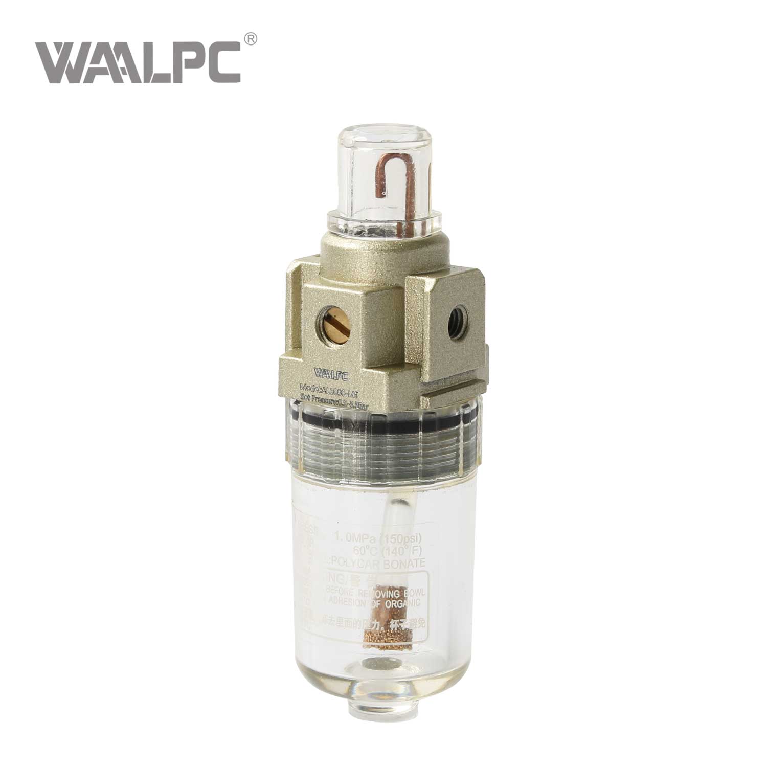 SMC Pneumatic Air Lubricator - Modular Design, Adjustable Oil Flow, M5 Thread, 5μm Filtration for Industrial Pneumatic Systems