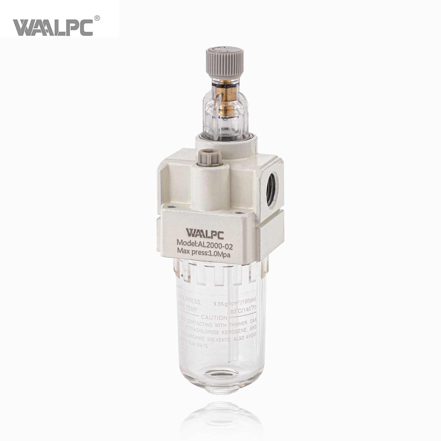 Pneumatic Air Pressure Valve Oil Fog Separator Filter Lubricator with RoHS Automation Equipment AL2000 White SMC Type 1/8′′ 1/4′′