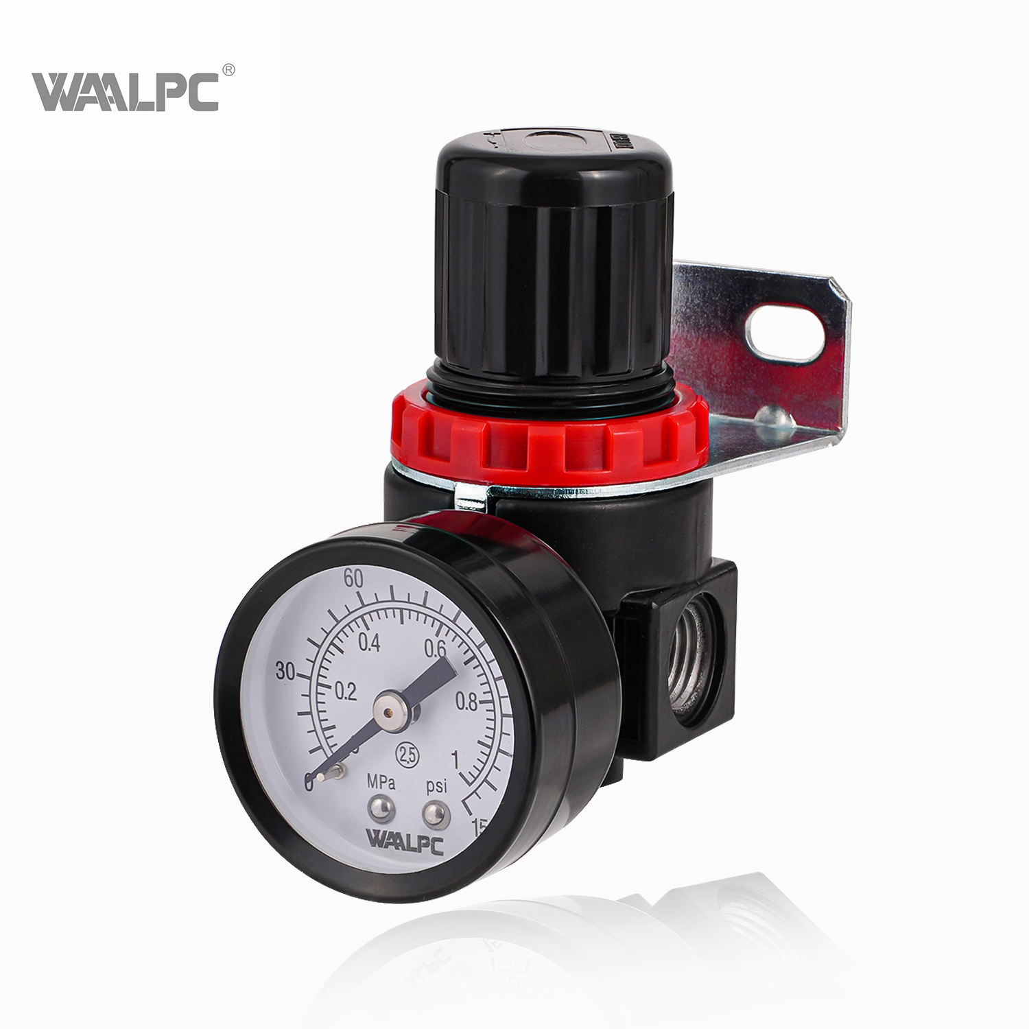 1/8'' 1/4'' 3/8'' 1/2'' Compressed Air Regulator Pressure Regulator Reducing Valve AR BR2000 for Pneumatic Control Systems