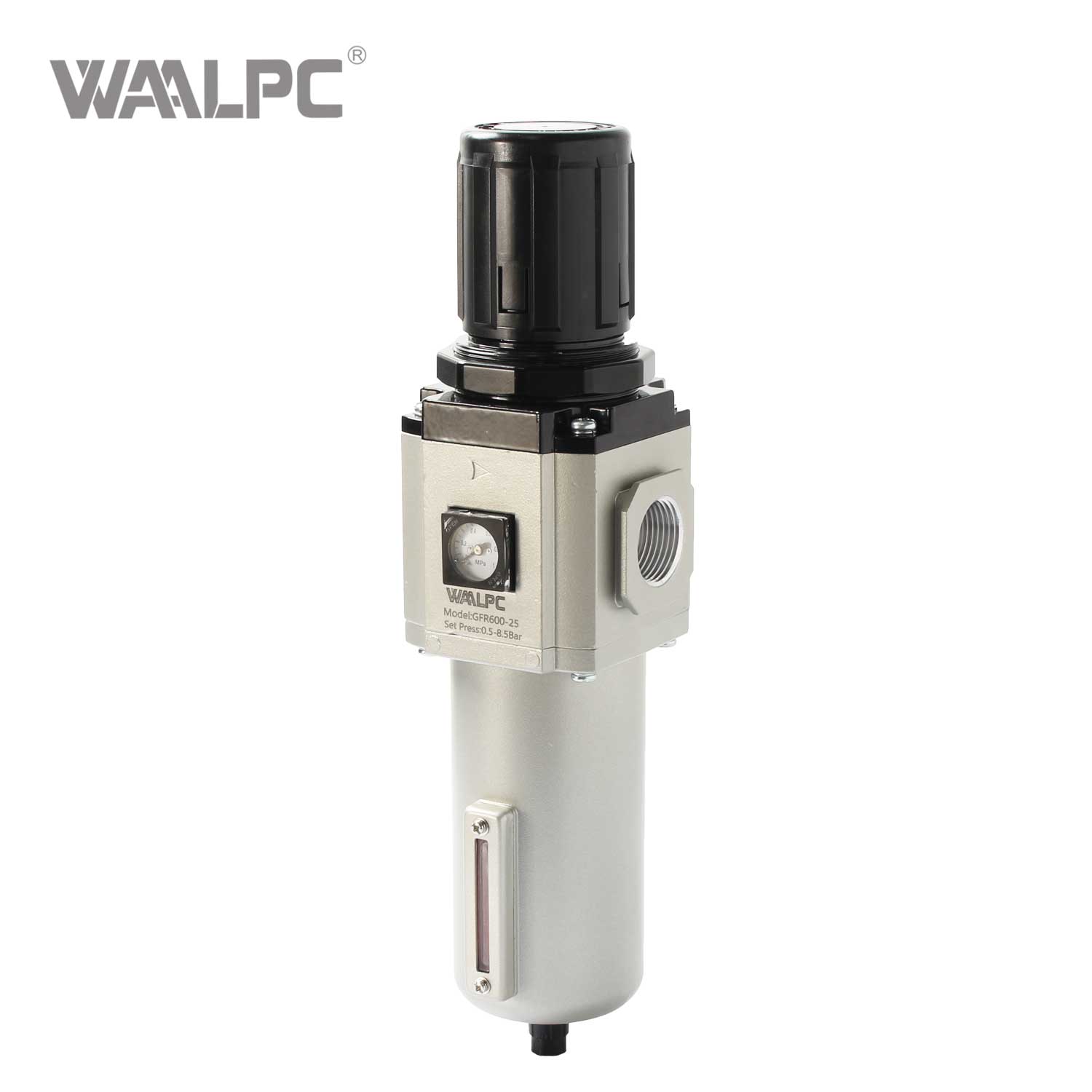 Waalpc Airtac Type G s&eacute;rie Gfr600 3/4 1' OEM compresseur pneumatique industriel r&eacute;ducteur de pression r&eacute;gulateur filtre &agrave; air s&eacute;parateur d'eau FRL