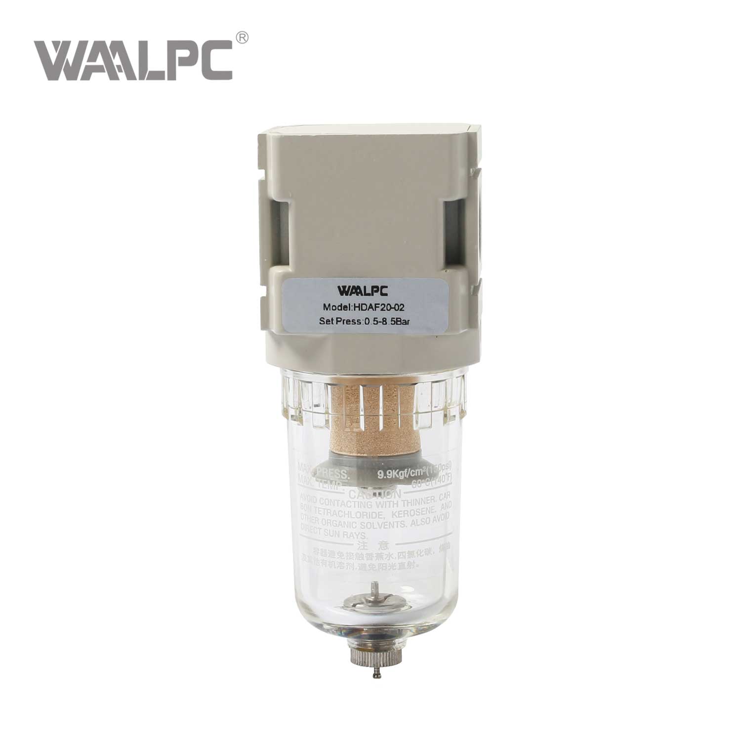 High-Efficiency Self-Cleaning Filters for Industrial Water Treatment 99.9% Particle Removal Low Pressure Drop HDAF 1/4‘’